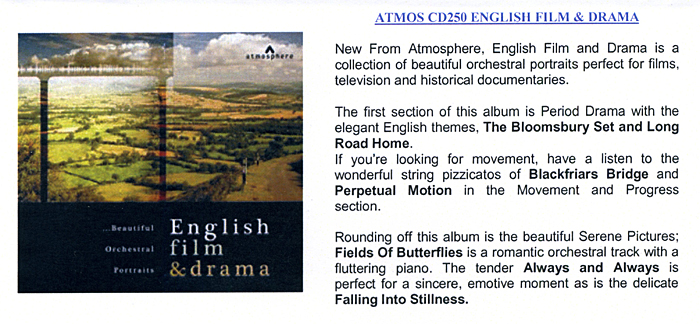 English Film & Drama promo
